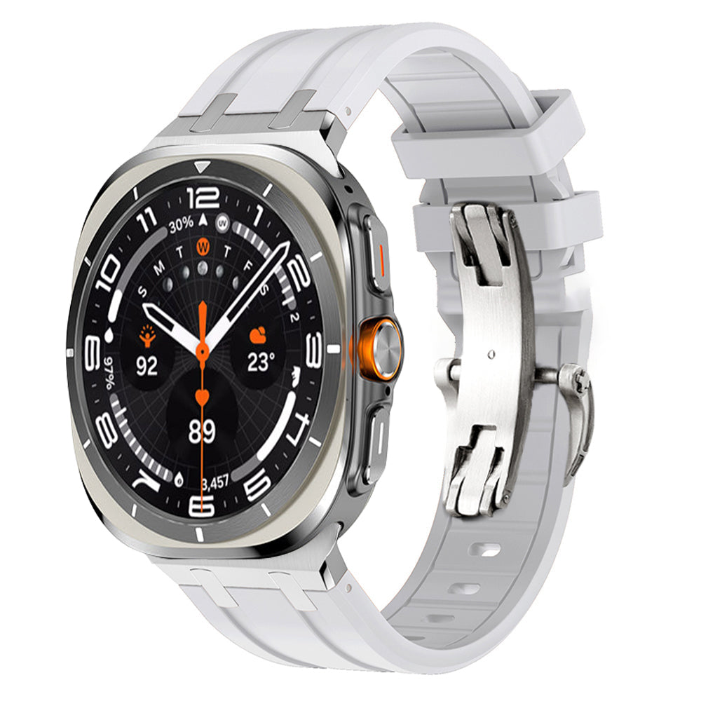 Samsung Watch Ultra-rem, Kirrea tyk silikonerem med spænde