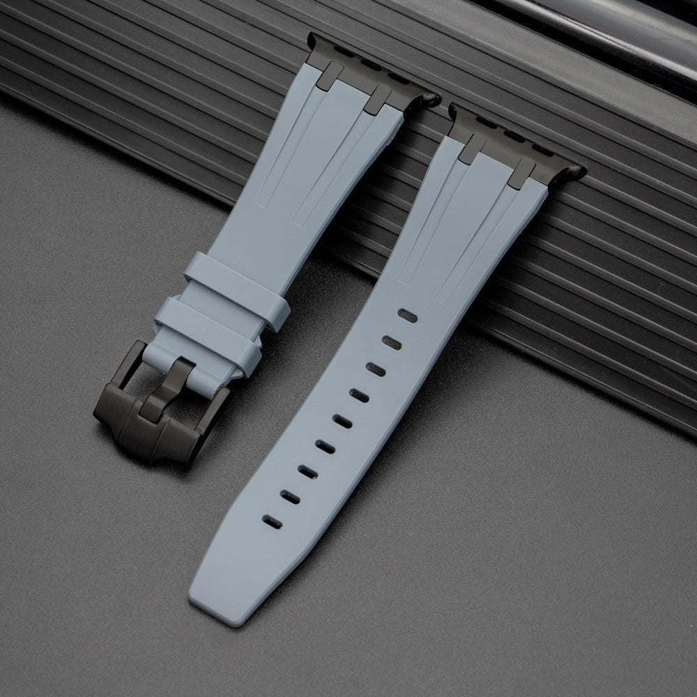 Silikonarmband för Apple Watch från Nexal, adapter i rostfritt stål