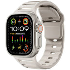 Apple Watch Silicone Band, VertoBand Breathable Sport Strap With Buckle