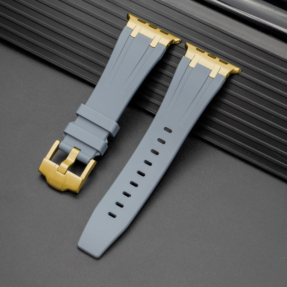 Silikonarmband för Apple Watch från Nexal, adapter i rostfritt stål