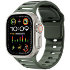 Apple Watch Silicone Band, VertoBand Breathable Sport Strap With Buckle