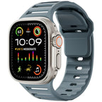 Apple Watch Silicone Band, VertoBand Breathable Sport Strap With Buckle