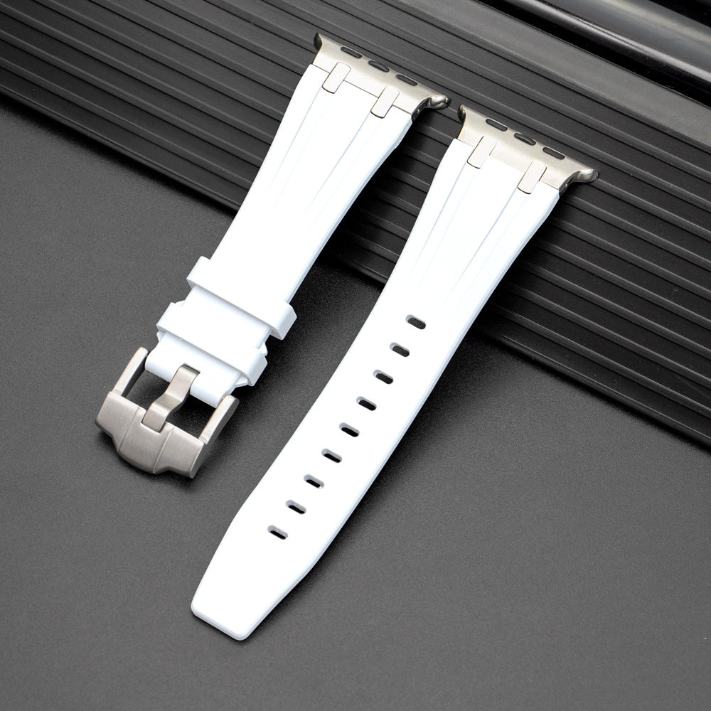 Silikonarmband för Apple Watch från Nexal, adapter i rostfritt stål