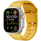Apple Watch Silicone Band, VertoBand Breathable Sport Strap With Buckle