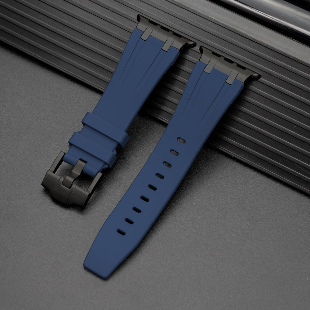 Silikonarmband för Apple Watch från Nexal, adapter i rostfritt stål