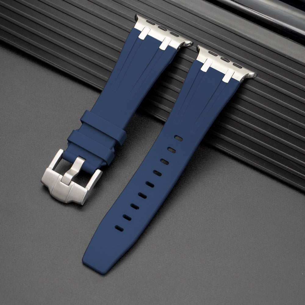 Silikonarmband för Apple Watch från Nexal, adapter i rostfritt stål