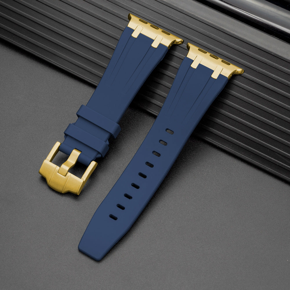 Silikonarmband för Apple Watch från Nexal, adapter i rostfritt stål