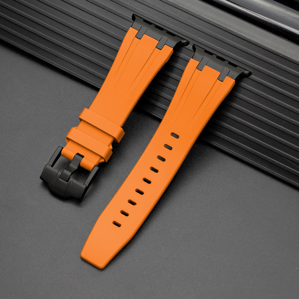 Silikonarmband för Apple Watch från Nexal, adapter i rostfritt stål