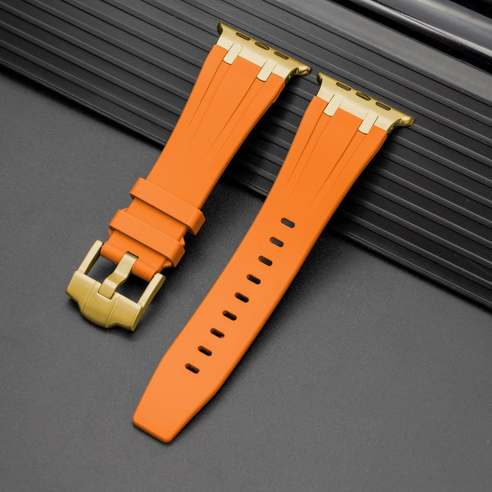 Silikonarmband för Apple Watch från Nexal, adapter i rostfritt stål