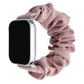 Zachte Slip-On Scrunchie Band voor Apple Watch, Comfort voor de Hele Dag