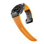 Samsung Watch Ultra Silicone Strap, Mavero Contoured Fit, Folding Buckle