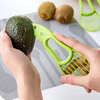 3-in-1 Avocado Cutter, Pitter & Spoon Tool - Fioriscas