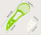 3-in-1 Avocado Cutter, Pitter & Spoon Tool - Fioriscas