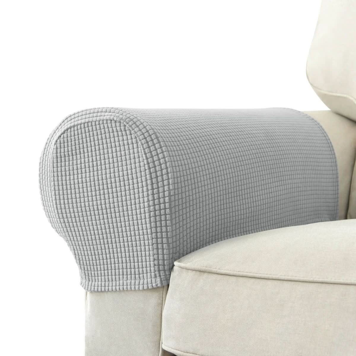2-piece waterproof armrest covers for sofas & chairs - Fioriscas