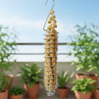 Robust stainless steel parrot food dispenser for long-term use - Fioriscas