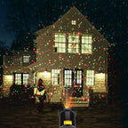 Projetor laser vibrante para decorações exteriores e festas - Fioriscas