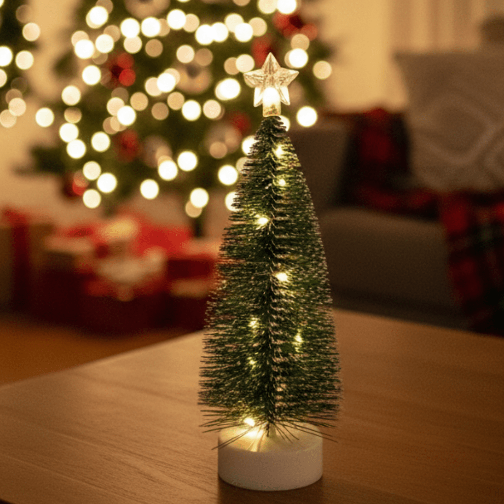LED-ljusslinga för julgranar i två färgvarianter - Fioriscas