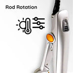 2-in-1 Rotating Hair Brush for Styling and Smoothing
