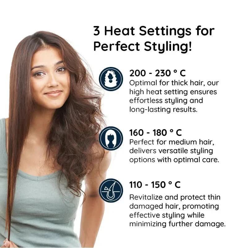 2-in-1 Rotating Hair Brush for Effortless Styling - Fioriscas