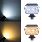 長時間持続するバッテリー搭載ソーラーLED投光器 - Fioriscas