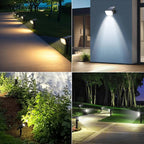 長時間持続するバッテリー搭載ソーラーLED投光器 - Fioriscas