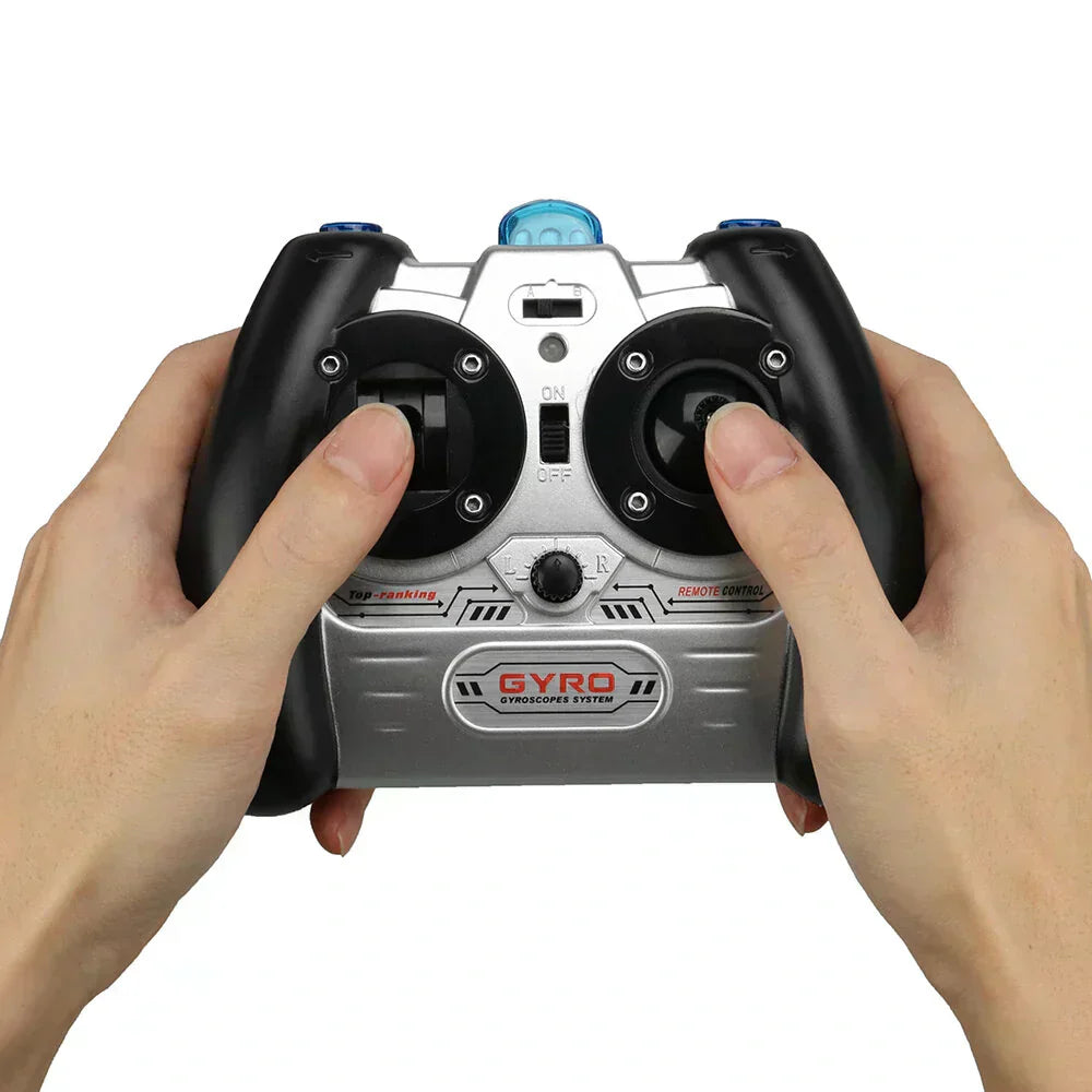 Hračka – RC vrtulník s gyroskopickou stabilizací, NovaPulse 3,5CH, odolný karmínový rám