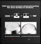 316 stainless steel frying pan with 7-layer design, 2 mm wall thickness and induction compatibility - Fioriscas
