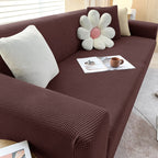Stretchy Sofa Slipcover, Non-Slip Fit For 1 To 4 Seat Couches, Machine Washable