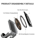 3-in-1 Magnetic Wireless Charging Stand for iPhone, AirPods, and Apple Watch