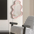 Spiegelia Decorative Cloud-Shaped Mirror - for Living Room, Bedroom & Bathroom