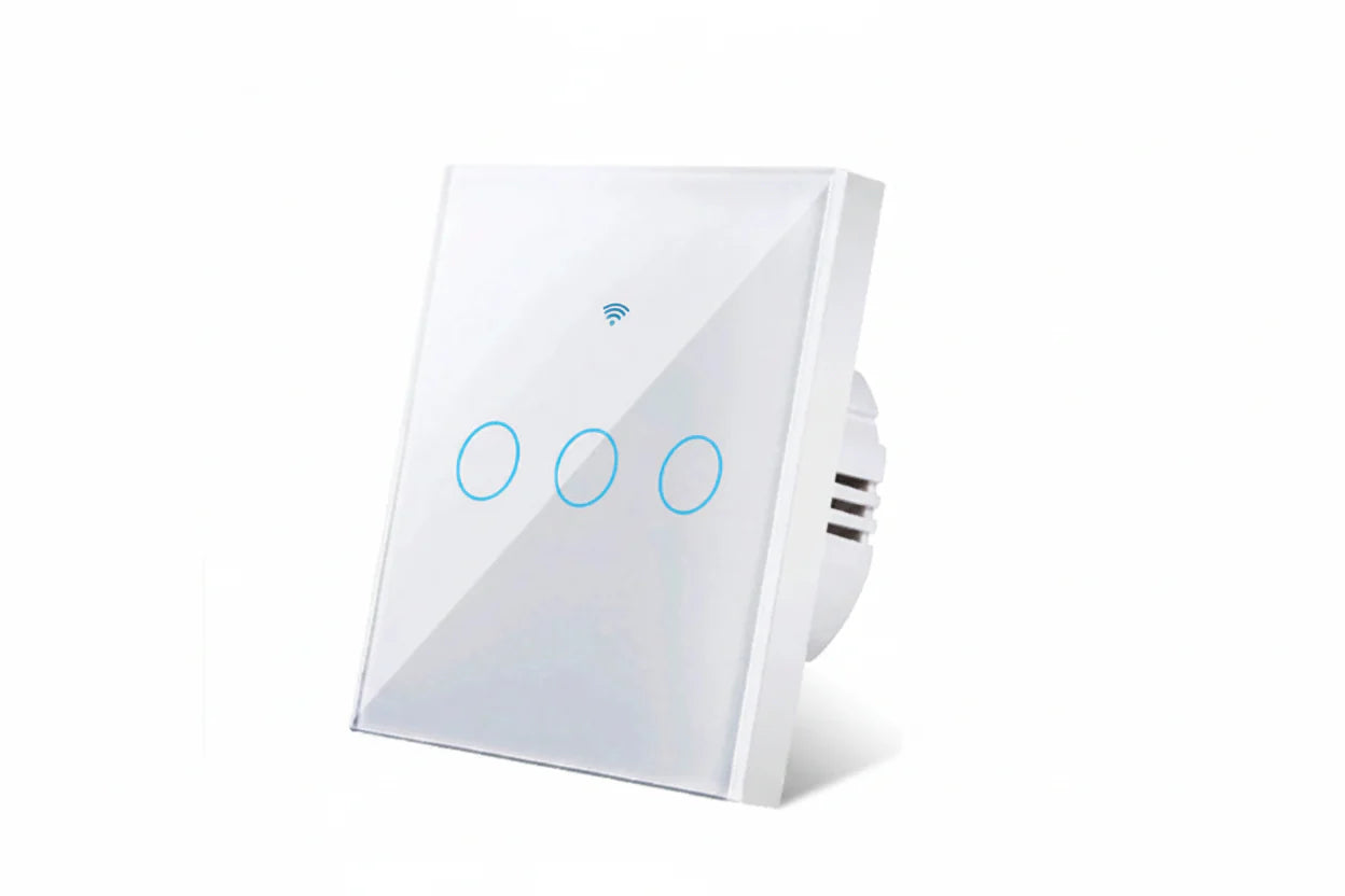 Smart WiFi Touch Light Switch, No Neutral Wire Needed, Alexa & Google