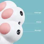 Interactive Cat Laser Toy - 5 Adjustable Light Patterns - Fioriscas