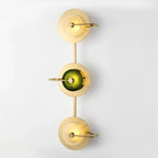 Liora Glass Wall Sconce, E27 LED Light for Bedrooms & Hallways