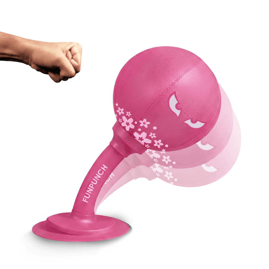 Portable Desktop Punching Bag for Daily Stress Relief | Fioriscas