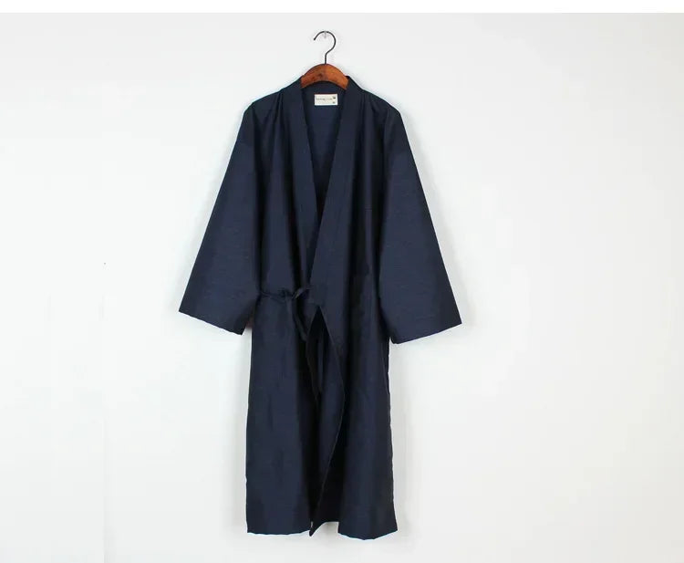 Nadirloft-kimono-badekåbe i bomuld, 2024-udgave til mænd