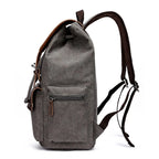 Batoh Ridgewell Vintage Canvas s kapsami proti krádeži, 20–35 l