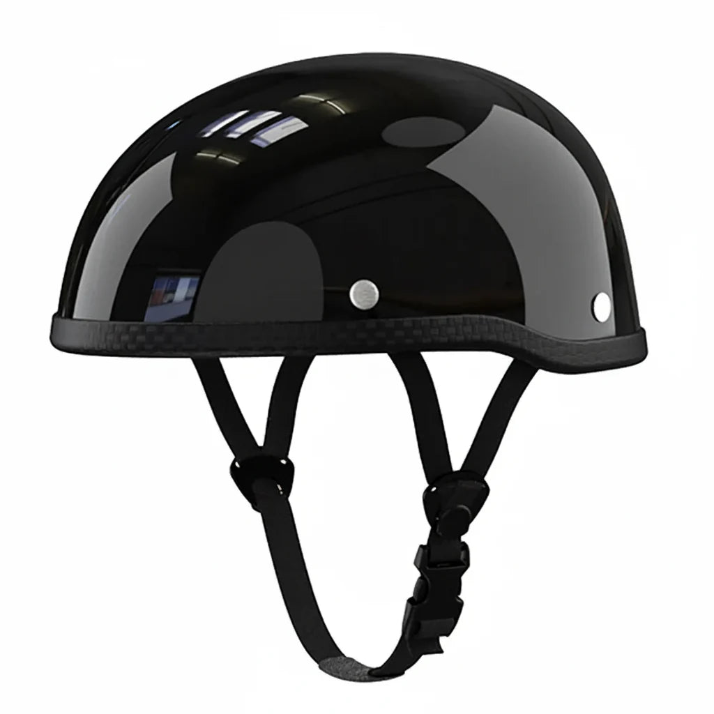 Vintage Retro Half-Face Motorcycle Helmet | Fioriscas
