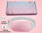 Ceinture chauffante électrique pour le ventre avec chaleur et vibrations - Fioriscas