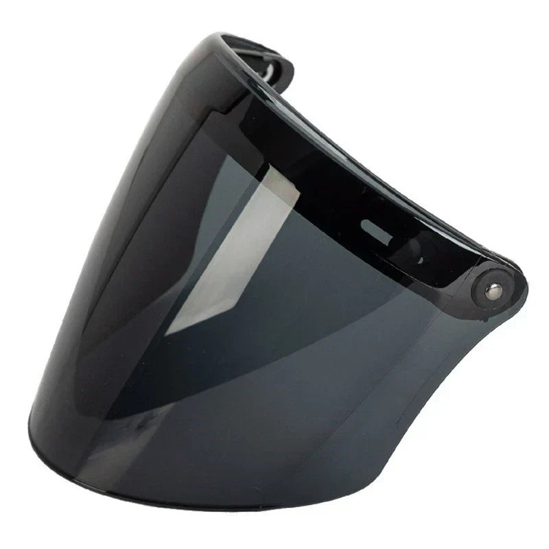 BKS65 Vintage Rider Visor With Anti Fog UV Proof Polycarbonate | Fioriscas
