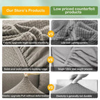 Elastisk jacquard-sofabetræk til sædehynder og beskyttelse hele vejen rundt - Fioriscas