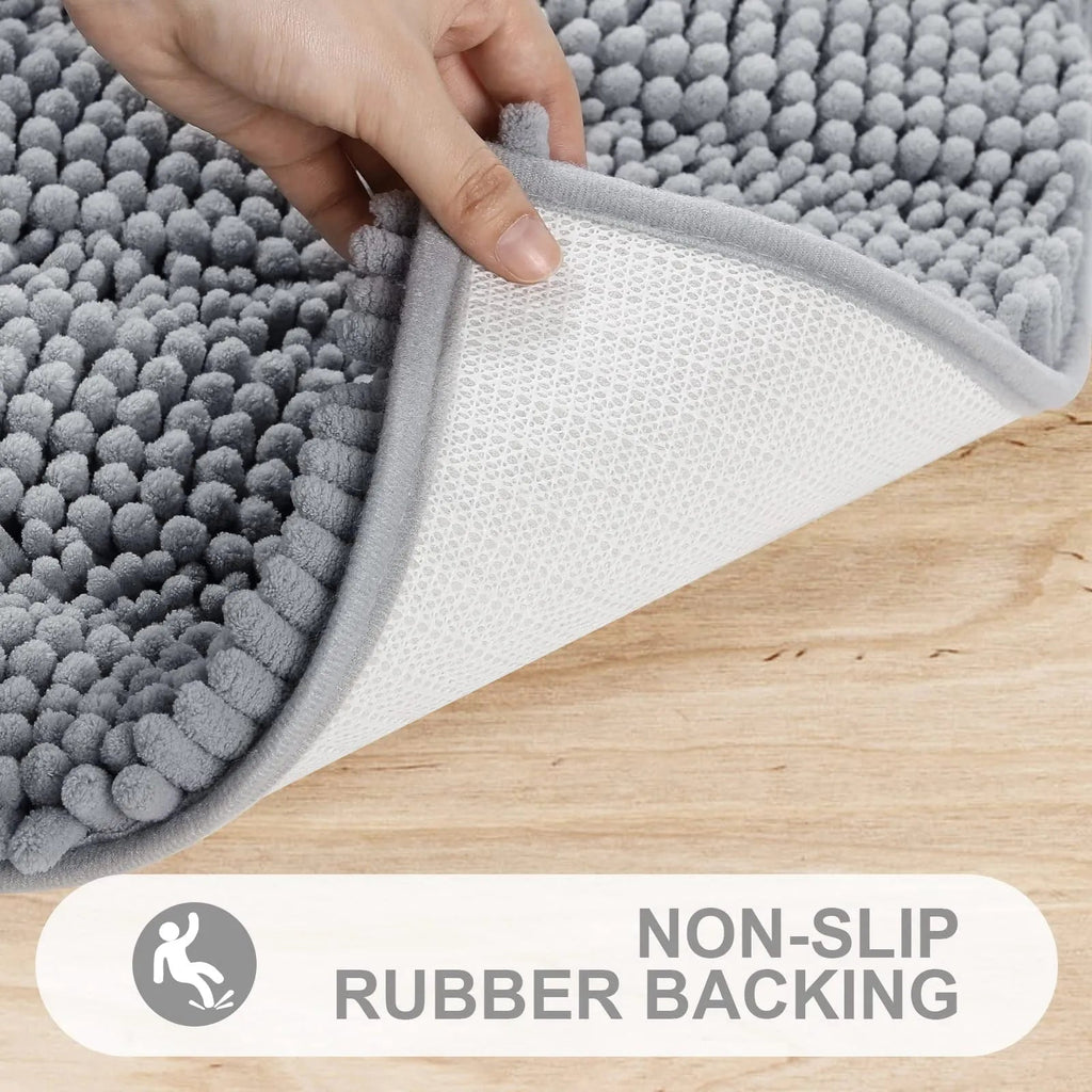 שטיח אמבטיה עבה ורך מבית NimbusStep, סופג עם אחיזה נגד החלקה