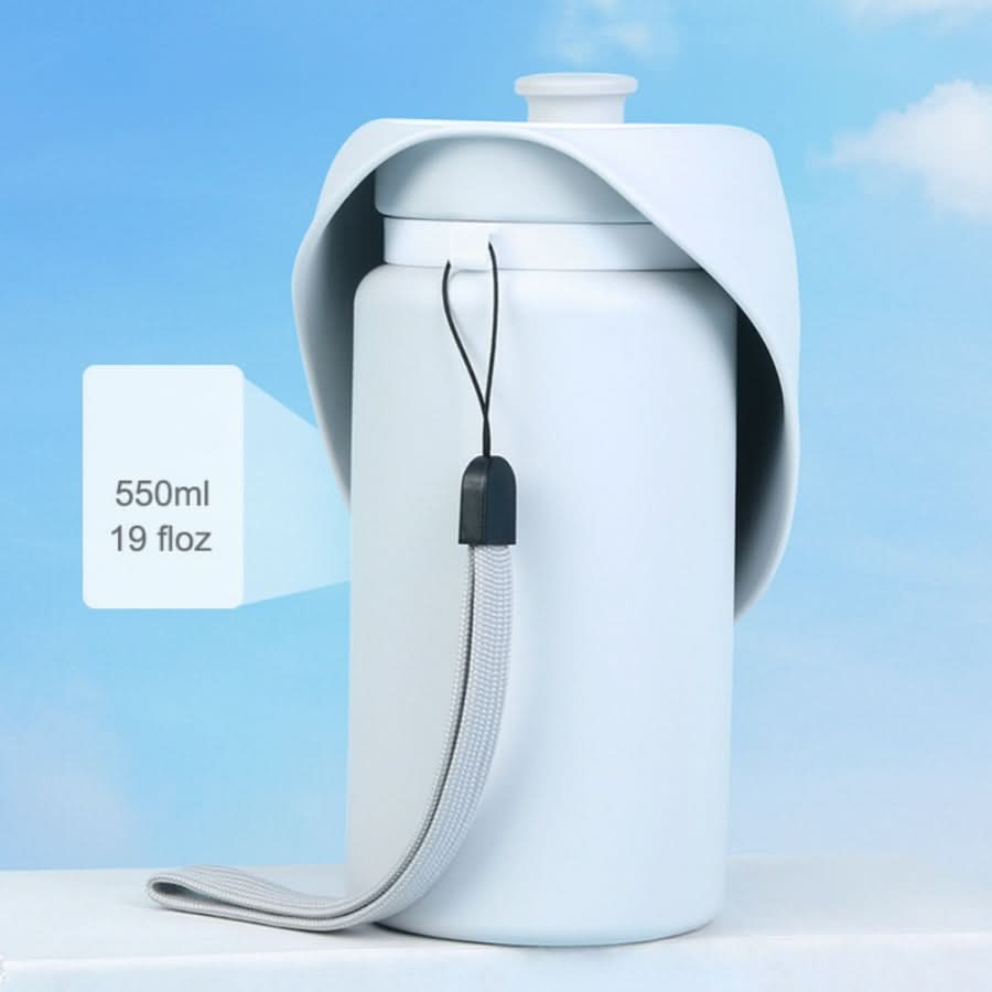 Składana butelka na wodę dla zwierząt o pojemności 550 ml - Fioriscas