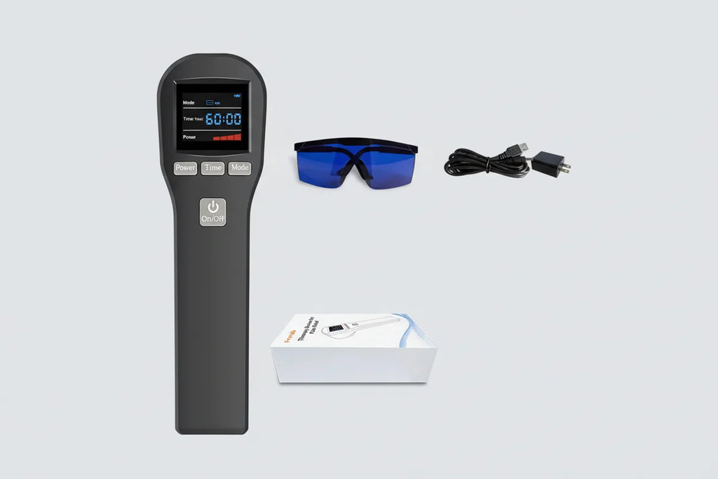 Ferramenta compacta de terapia laser para alívio da dor e recuperação muscular | Fioriscas