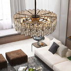 K9 Crystal Chandelier, Kylar Arden Collection With Dimmable LED