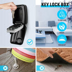 KeyGuard vejrbestandig nøgleboks til vægmontering med 4-cifret lås