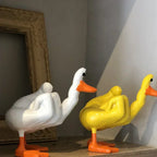 Marvento Resin Duck Figurine for Indoor & Outdoor Display, 6.1 In