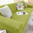 Stretchy Sofa Slipcover, Non-Slip Fit For 1 To 4 Seat Couches, Machine Washable