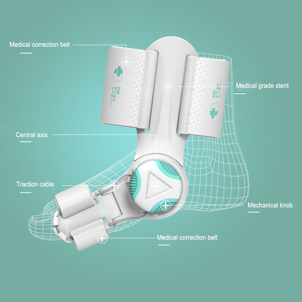 Nastavitelná ortopedická podpora vbočeného palce pro úlevu od bolesti prstů | Fioriscas