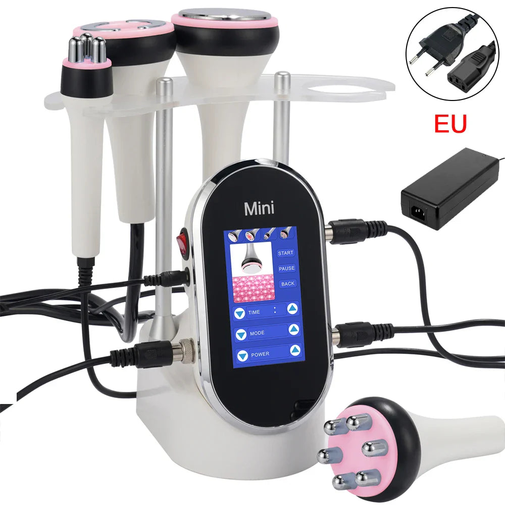 All-In-One Ultrasonic Cavitation Enhanced RF For Body Contouring Device With EMS Vacuum