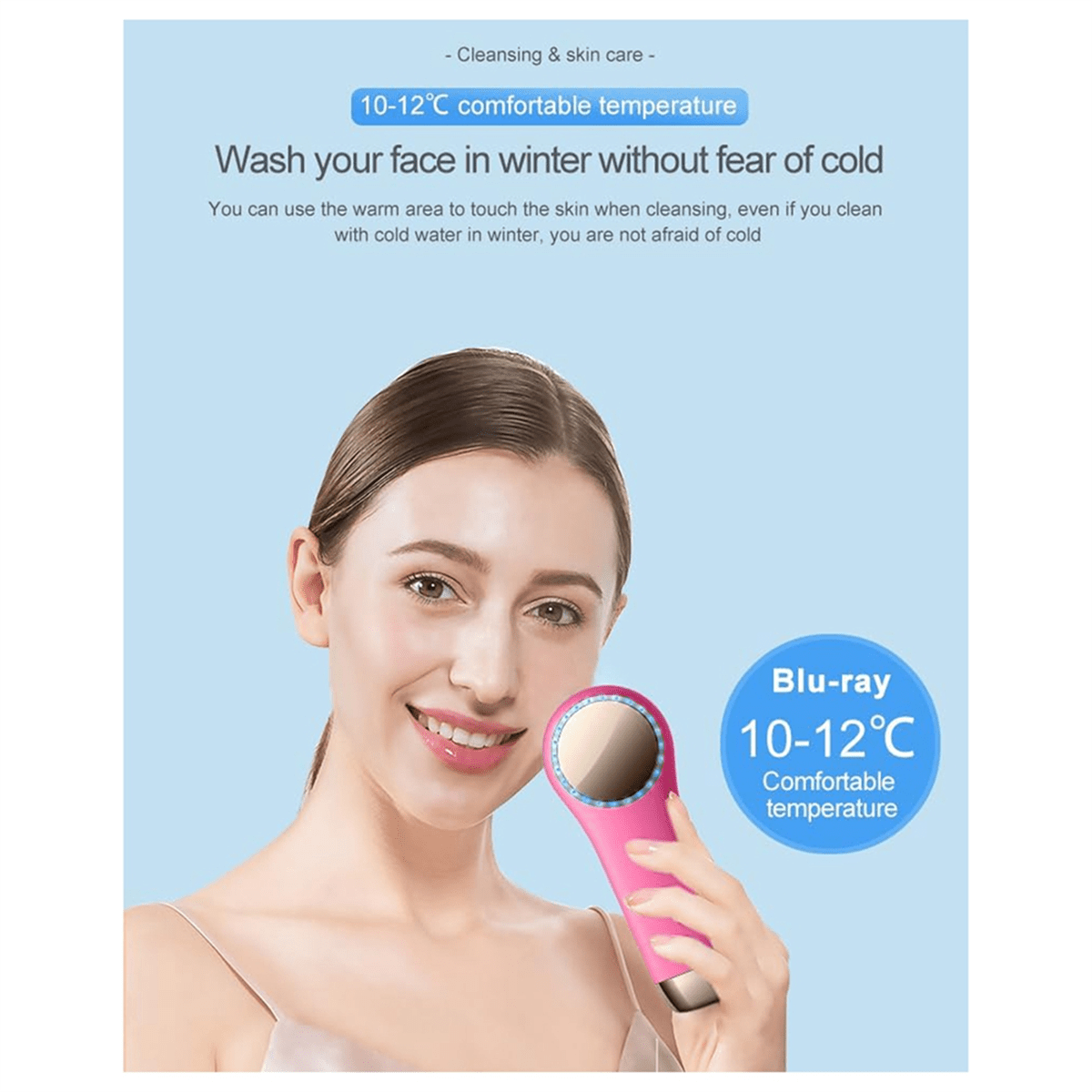 3-in-1 Facial Brush for Radiant, Healthy Skin - Fioriscas
